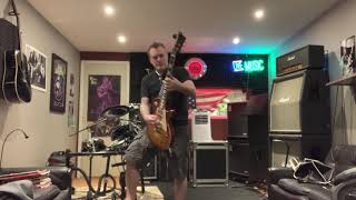 Wizz PAF clones Steve Hague Les Paul Blues Jam solo Improv