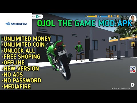 OJOL THE GAME MOD APK TERBARU!!