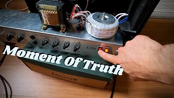 I Fixed My Tube Amp - Replaced The Power Transformer