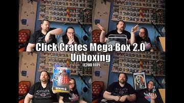 Unboxing Click Crates £100 MEGA box 2.0 (rrp £200)
