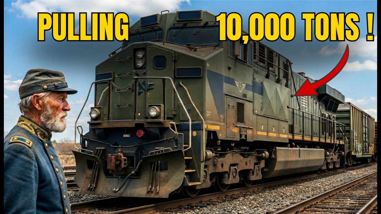 How Can FREIGHT TRAINS Haul 100 Times Their Own Weight?