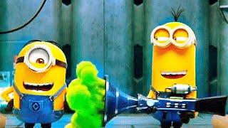 DESPICABLE ME 4 'Minions Testing Fart Blaster' Trailer (NEW 2024)