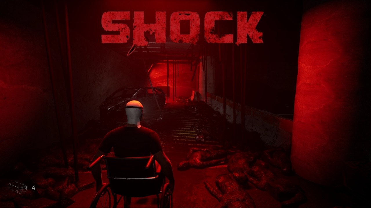 SHOCK - Disabled War Veteran Hunted by a Cybernetic Creature Gameplay DEMO Walkthrough No Commentary