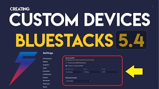 How to Create a Custom Device Profile on BlueStacks 5 | Custom Device Profiles on BlueStacks 5.4.0 screenshot 5