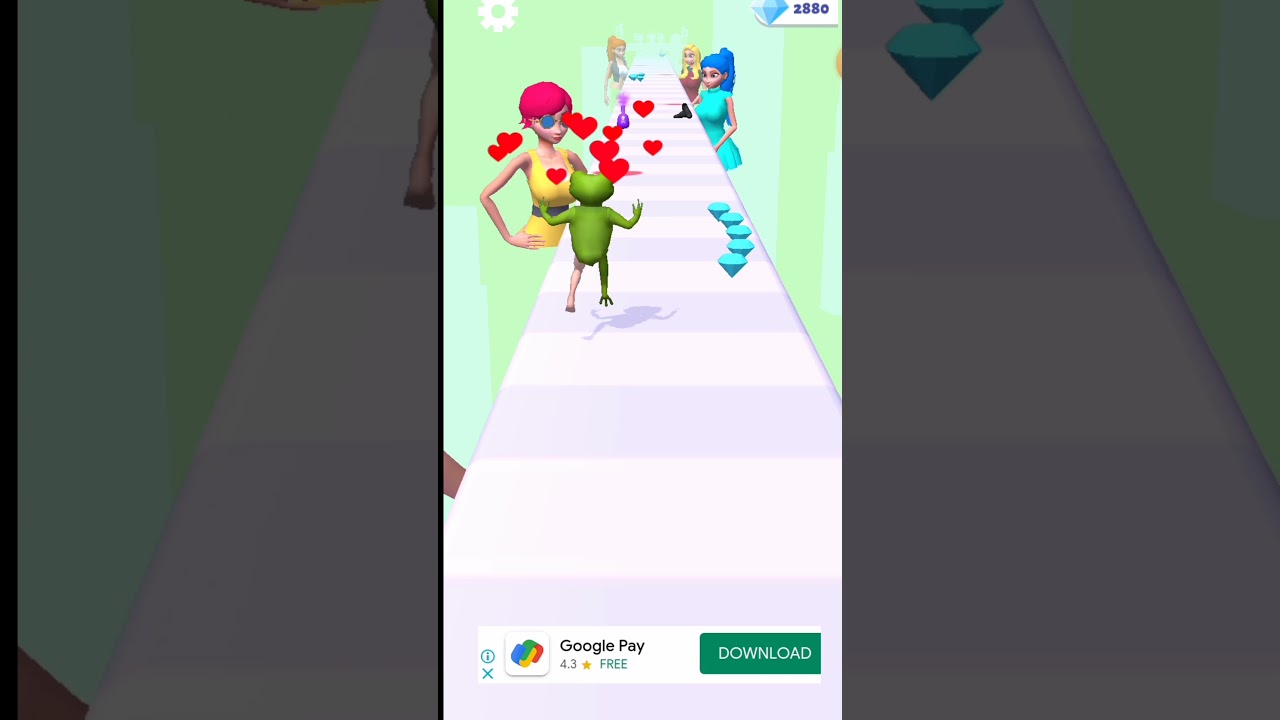 FrogPrince Rush 👸🐸 All Levels Gameplay Android,ios 