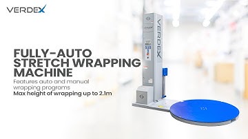 Fully Automatic Stretch Wrapping Machine by Verdex