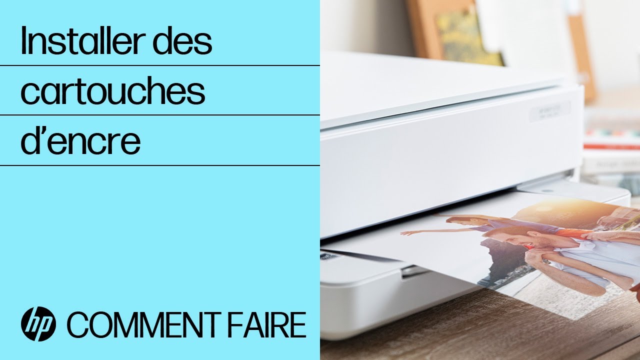 Imprimantes HP DeskJet, ENVY 6000 et 6400 - Remplacement des cartouches  d'encre