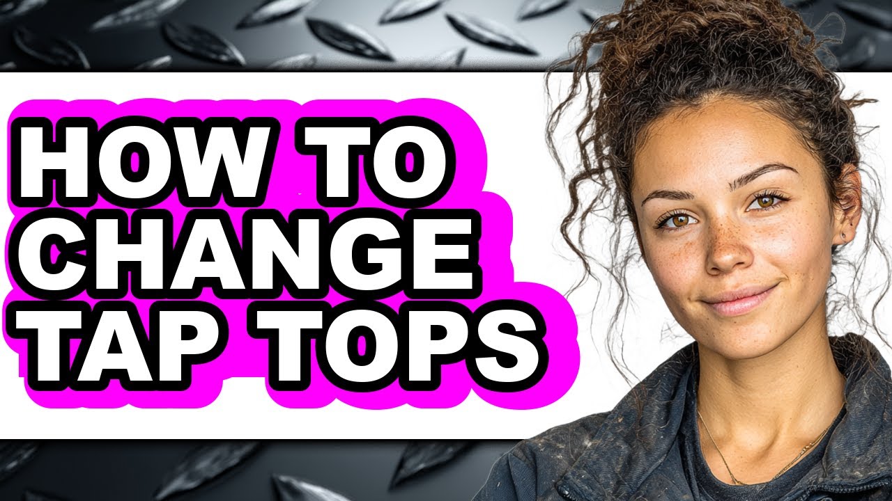 How to Change Tap Tops (easy Method) - YouTube