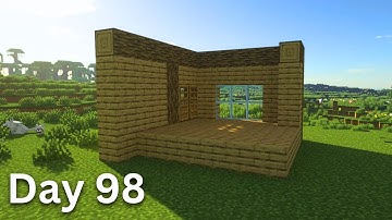 Building A House But Only Adding One Block A Day (Day 98)