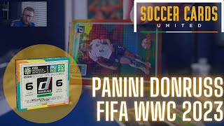 2023 Panini Donruss FIFA Women's World Cup Hobby Blaster Unboxing And Review | Canada Auto Hit!