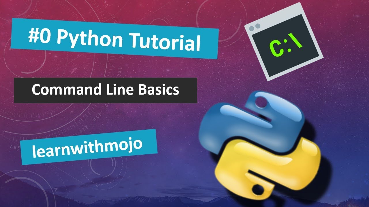 #0 Python Tutorial | Python Tutorial for Beginners | Command Line ...