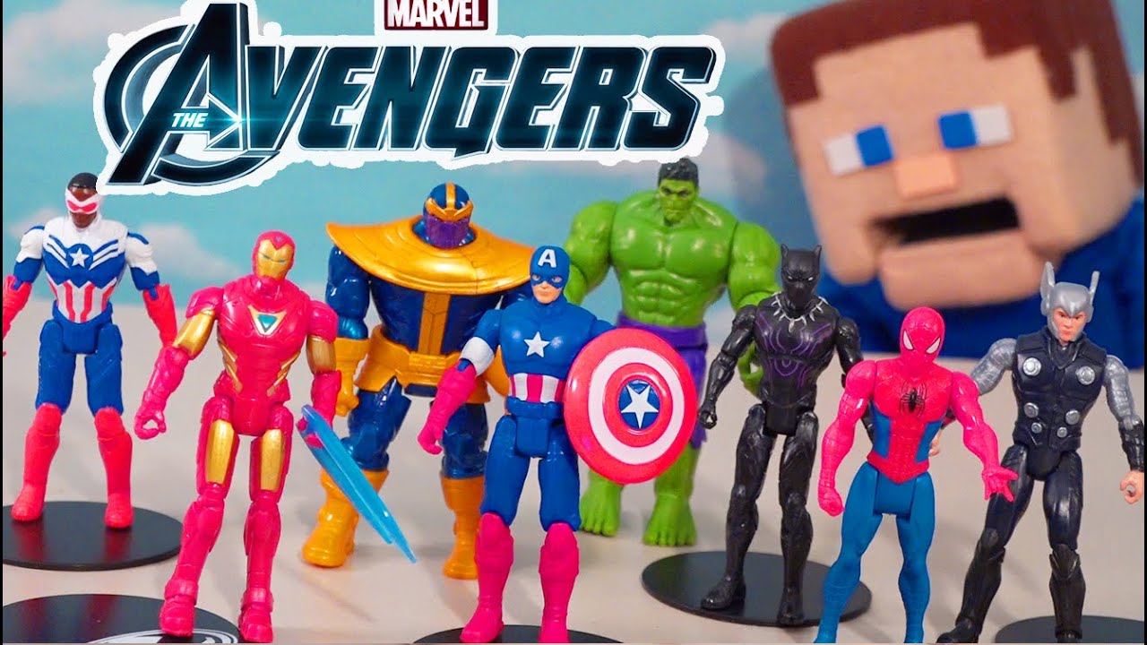Marvel AVENGERS - Epic Hero Complete Figures SET! - YouTube