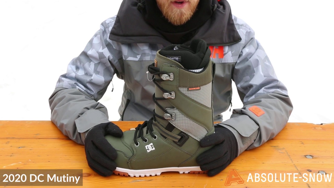 snowboarding boots dc