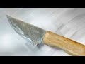 Making a Knife from a Seeder Disc rusty