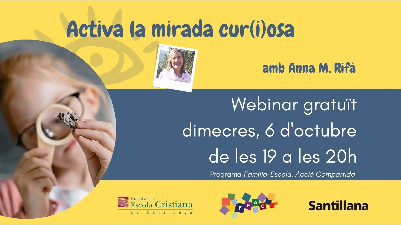 Webinar FEAC - Activa la mirada cur(i)osa