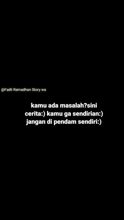 Story wa sad, kata kata sedih