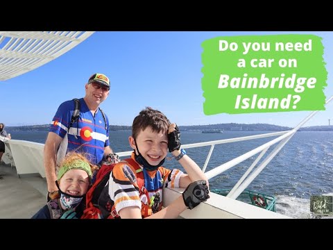 Bainbridge Island Day Trip! | Do You Need a Car on Bainbridge Island? 🚲 Wild Tales of...Seattle Vlog