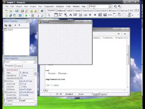 Уроки программирования на Delphi 7 (Урок 7. Цикл While..Do) - YouTube