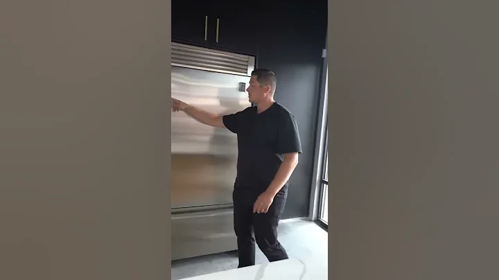 Check out this fridge by Hestan!! #shorts #kitchenappliances