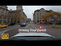 Driving tour zurich switzerland 4k