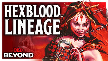 Hexblood - Gothic Lineage Unearthed Arcana - D&D Beyond