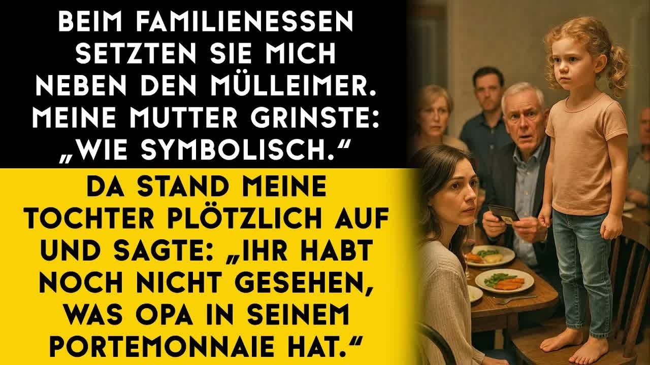 Sie versuchten, mich zu erniedrigen… bis meine Tochter das „Geheimnis“ ihres Großvaters enthül