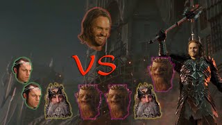 WORLD'S FIRST! 1 vs 7 Brutal, BFME2: ROTWK. Mordor (Standard rules, random AI, without Created hero)