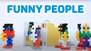 Plus-Plus BIG Funny People - Stop Motion Video