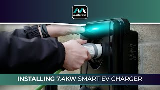 ⚡️Masterplug 7.4kW Smart EV Charger: Installation & Features Overview🔧