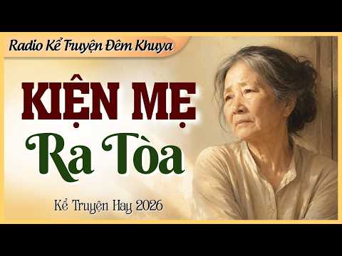 Câu Chuyện Đau Lòng Tuổi Già, Nghe Mà Thấm Thía Vô Cùng: KIỆN MẸ RA TÒA | Kể Truyện Đêm Khuya