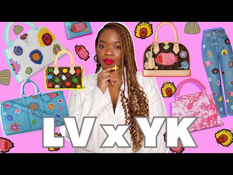 Today, we pop with color 🌈 Much love to @louisvuitton for my statement  piece 💋 #LouisVuitton #LVxYayoiKusama