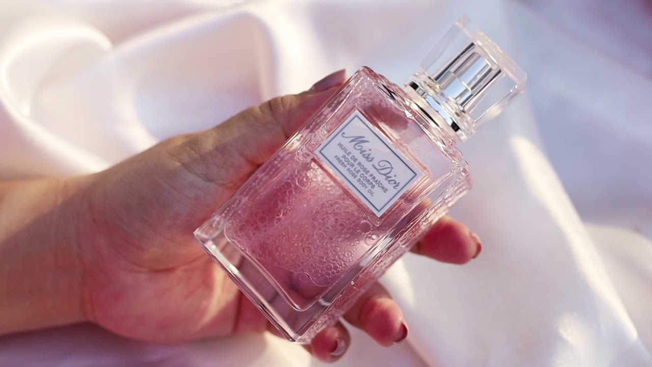 miss dior huile de rose fraiche