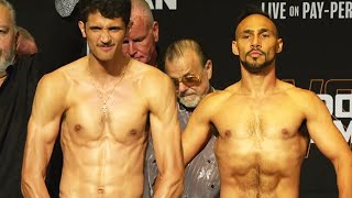 Sebastian Fundora Vs Keith Thurman Full Weigh-In, Final Words & Face Off