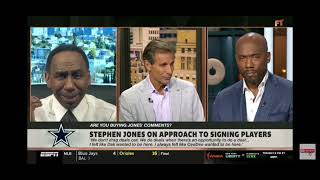 STEPHEN A. SMITH CALLS OUT JERRY JONES SON, SAYS HE'S LYING ON MICAH PARSONS CONTRACT #ESPN #COWBOYS
