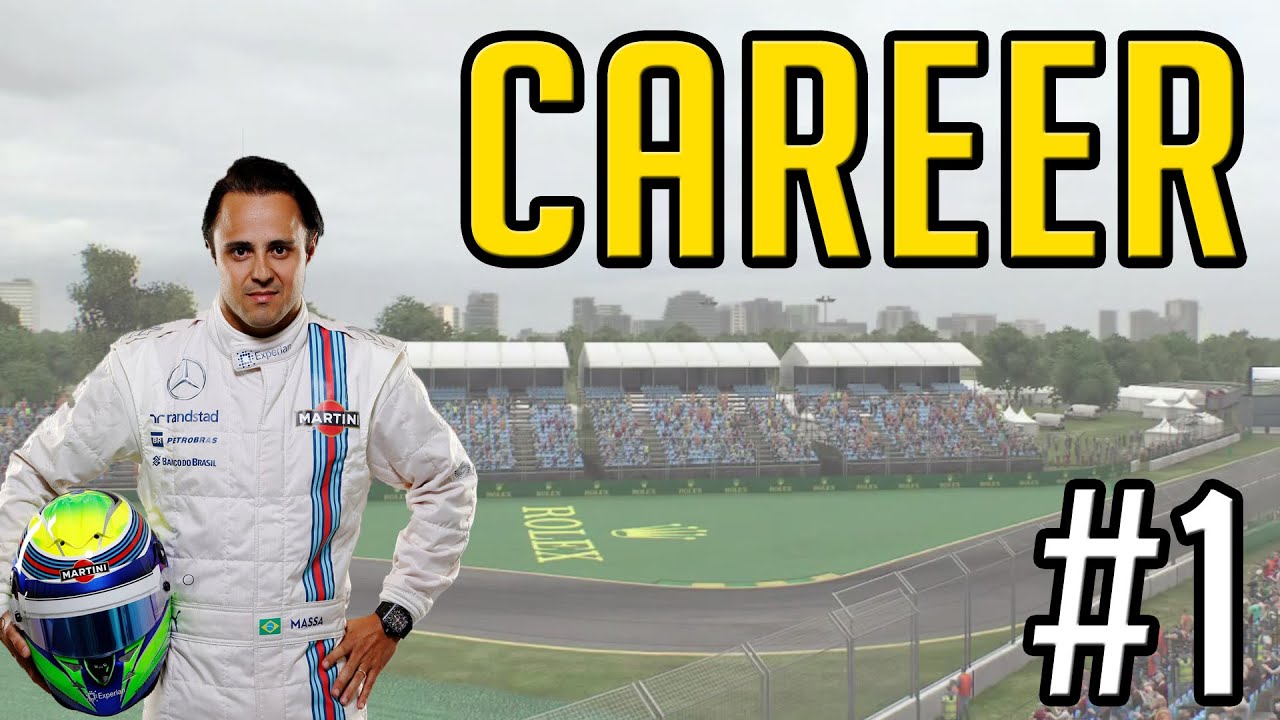 F1 2015 MASSA CAREER MODE PART 1: AUSTRALIA LIVE