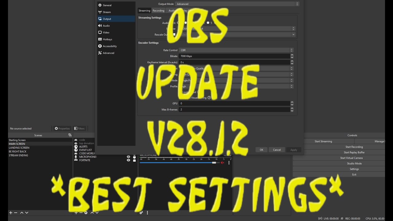 How to Get 0 Dropped frames Using OBS STUDIO on PC ! YouTube