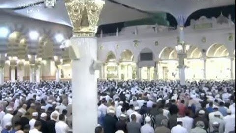 سورة المعارج للشيخ حسين آل الشيخ 1 جماد الاول 1437 المسجد النبوى