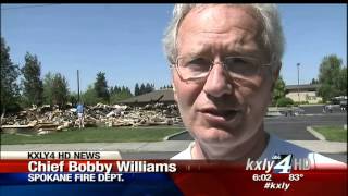 Fire causes Spokane medical building to collapse
