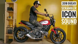 18 Ducati Scrambler Icon Sound 360 Walkaround Specs Rwr Youtube