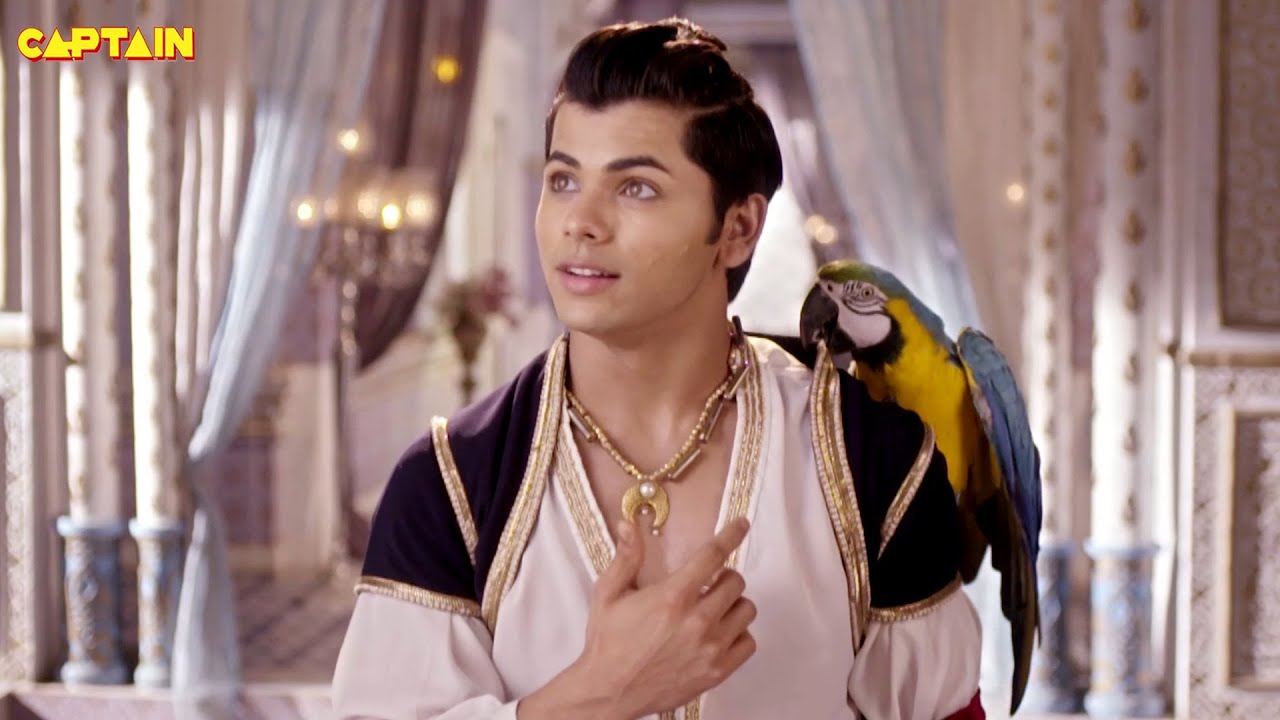 शहजादी यासमीन तोता बनकर अपने अलादीन को पहचाना | Aladdin EP. -224 | Siddharth Nigam,Avneet Kaur