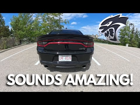 Amazing Hellcat Exhaust With Mid Muffler Delete And Vibrant Resonators