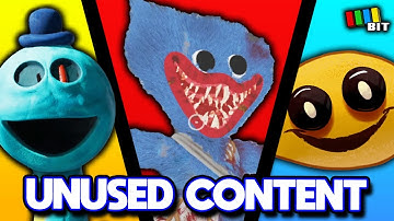 ALL Poppy Playtime Unused Content (Chapter 4) - LOST BITS [TetraBitGaming]