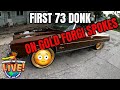 FIRST IN THE WORLD 1973 DONK VERT ON GOLD 26 INCH FORGIATO SPOKES
