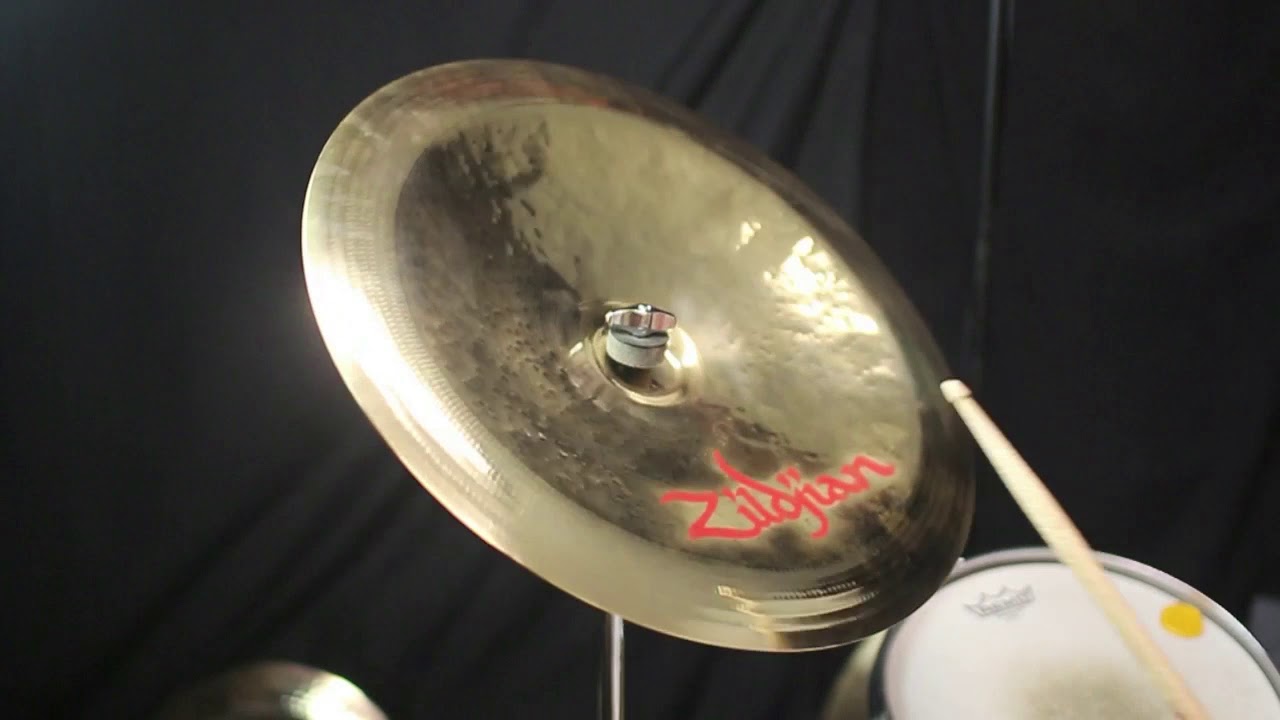 Used Zildjian 18" FX Oriental China "Trash" 1338g YouTube