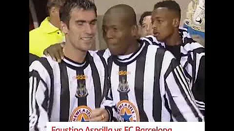 Faustino Asprilla vs FC Barcelona - DayDayNews