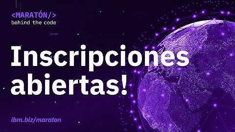¡Participa en la Maratón Behind the Code 2020!