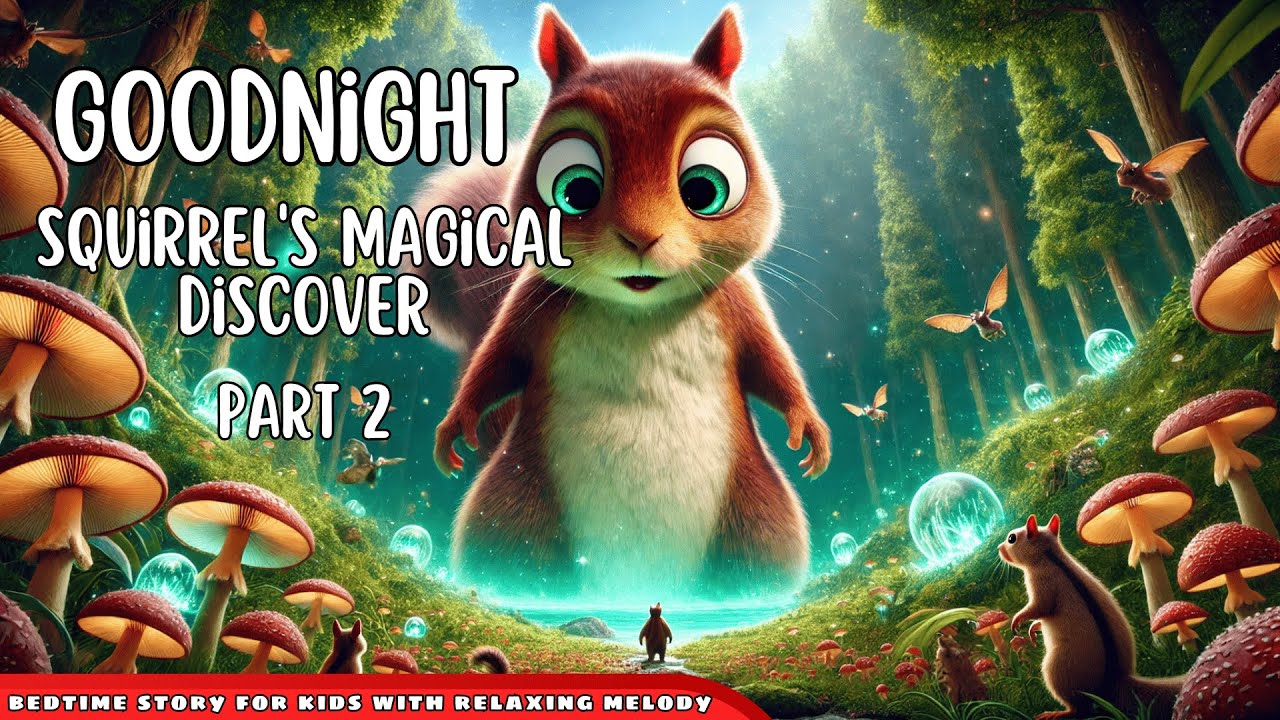 🌰✨ Squirrel's Magical Discovery 🌲🐿️ (Part Two)  | Kids Bedtime Zone | Fairy Tales