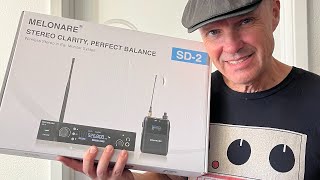 Melonare SD2 Wireless Monitor System Review! #melonare #stereo #wireless #inearmonitors