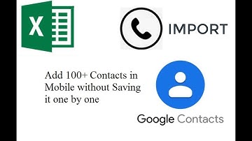 How to import contact numbers from Excel file to Mobile || Import All contact || Google Contacts