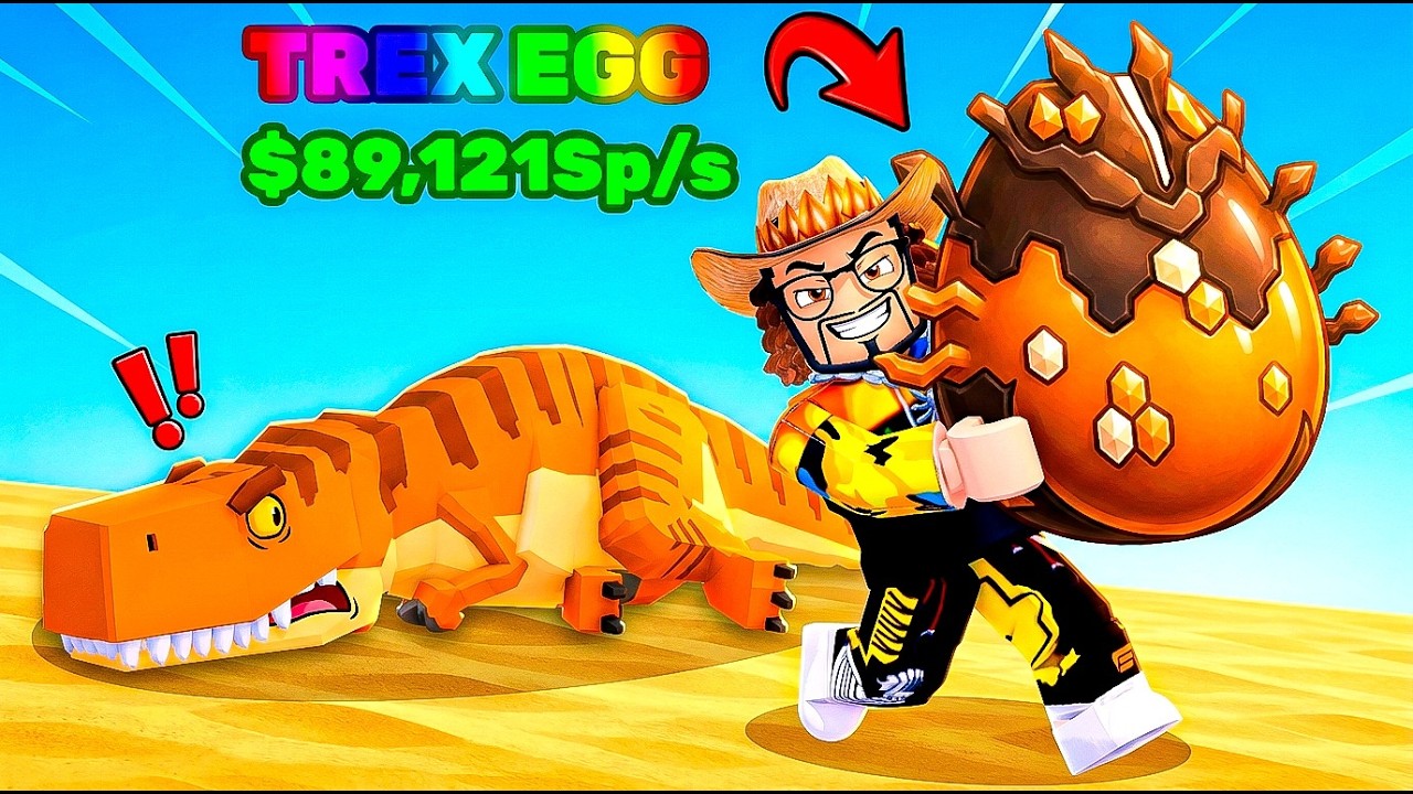 GASTEI ROBUX INFINITO PRA ROUBAR O OVO MAIS RARO DO JOGO! 😱🥚
